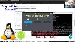 Program Install - Episode #004 - Quick Install Of balena Etcher On Linux (Debian 10 - Buster)