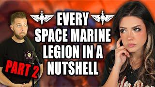 Reacting to EVERY SPACE MARINE LEGION IN A NUTSHELL by Bricky | Warhammer 40K Part 2/2