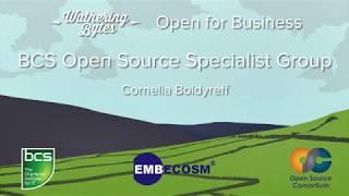 The Open Source Specialist Group an Introduction (2015) -- Wuthering Bytes Open For Business