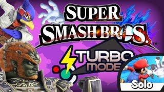 Turbo Mode in solo modes highlights - SSB4 Wii U