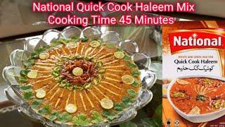 National Quick Cook Haleem Recipe| National Haleem Masala Recipe|Quick Easy Haleem/Daleem Recipe|