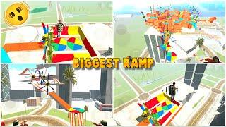 New Biggest Ramp Challenge In Indian Bikes Driving 3D  With New RGS Tool Cheat Codes 