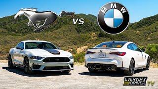 Mustang Mach 1 vs BMW M4 - Horse vs Beaver  | Everyday Driver Season 9