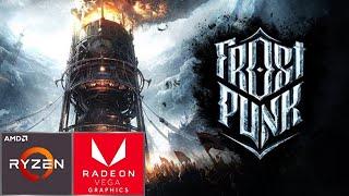 Frostpunk test on Vega 8 | Ryzen 3 2200G