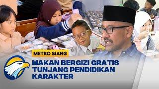 Makan Bergizi Gratis Tunjang Pendidikan Karakter - [ Hikmah Siang ]