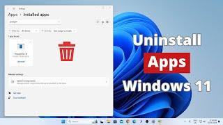 How to Force Uninstall Apps in Windows 11