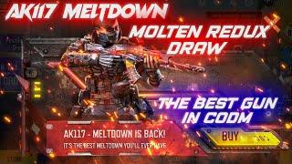 AK117 MELTDOWN | MOLTEN REDUX DRAW  | NEW LEGENDARY DRAW  | CALL OF DUTY MOBILE