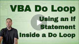 Do Loop through a table with an If Statement in Excel VBA -Code Included