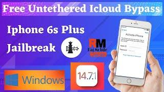 Windows | iPhone 6s Plus IOS 14.7.1 Free Untethered Icloud Bypass