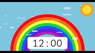 Rainbow Timer 12 Minute 
