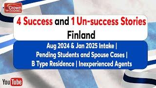 4 Finland Visa Success Stories and 1 Failure | Jan & Aug 2025 Intake | Tips for Students & Spouses