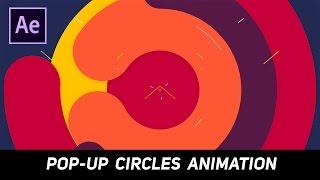 After Effects Tutorial : Pop Up Circles Animation for Intros