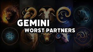 Worst Partner Signs for Gemini