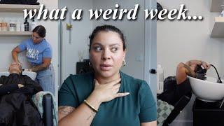 How I deal with slow weeks at work, doing my own hair, Trader Joe's haul & more // Weekly vlog