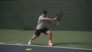 How to Master the Open Stance Forehand with Coach Brian Dabul / Tennis Training