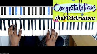 Congratulations and celebrations Anniversary Song (Keyboard Cover)