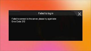 How to Fix Apex Game - Network Error - Failed to connect to the server - Error Code - 212