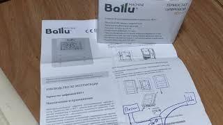 Подключение термостата BDT-1 Ballu НС-1165324