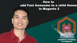 How to add font awesome to a child theme in magento 2