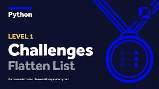 Python Code Challenge - Flatten Nested List