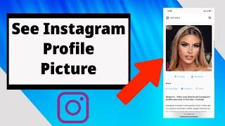 How to View Instagram Profile Picture