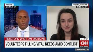 Інтервʼю Анни Бондаренко для CNN | 27/08/2022