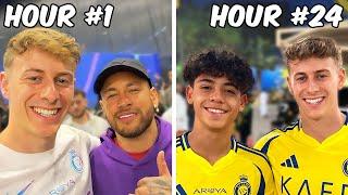 I Met Neymar and Ronaldo Jr in 24 Hours!