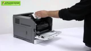 Lexmark T 650 Toner Cartridge Replacement user guide (T650A21E/T650H21E)