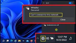 How to Fix "Can't Connect to This Network" Error on Windows 11