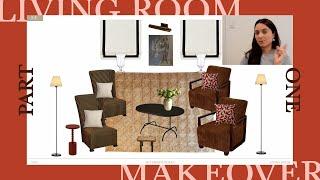 Living Room Makeover Pt 1 | The Design