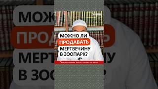 Можно ли продавать мертвечину в зоопарк? #Shorts Ринат Абу Мухаммад