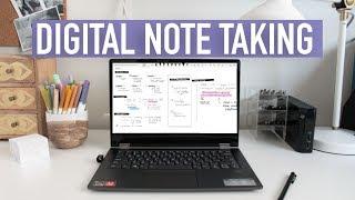 DIGITAL NOTE TAKING TIPS | OneNote + Handwriting