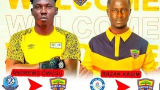 OFFICIAL HEARTS OF OAK SIGN ANDREWS OWUSU, KASIM RAZAK AND  YOUNG STAR FROM