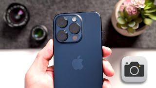 How to Master the Camera on iPhone 15 Pro!