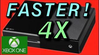 HOW TO GET YOUR XBOX ONE 4X FASTER WORKING NEW!