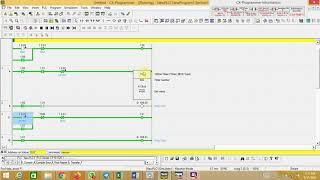 PLC- Escalator program and simulation CX-Pogrammer