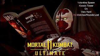 Mortal Kombat 11 Ultimate - Valentine Spawn Klassic Tower On Very Hard No Matches/Rounds Lost