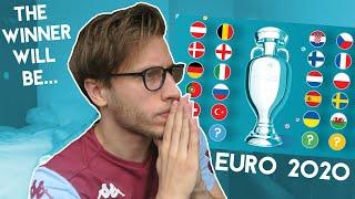 My Euro 2020 Prediction (SURPRISING CHOICES)