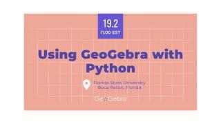 Using GeoGebra with Python by Samantha Garcia