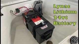 Lynac 24 volt battery for electric trolling motors.