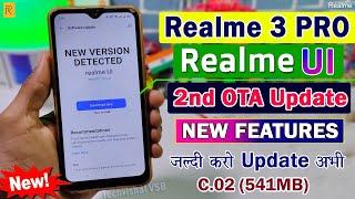 Realme 3 Pro New Realme Ui OTA Update C.02 With Android 10 Rolling Out |TOP New Features | Realme ui