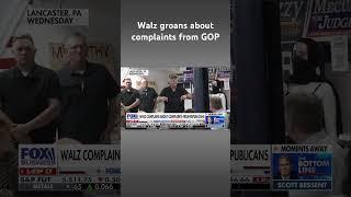 Walz dishes fiery accusation to Trump campaign: ‘Rooting against America’ #shorts