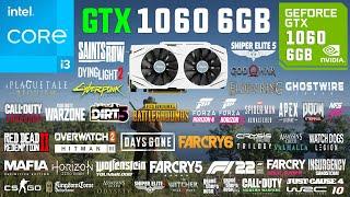 GTX 1060 6GB Test in 50 Games in 2022