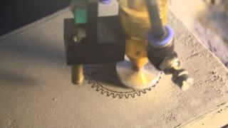 OpenSLS:  Selective Laser Sintering Printer in Action