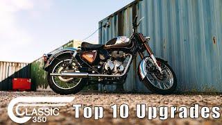 Top 10 upgrades for your Royal Enfield 350 Classic Reborn