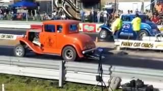 FUNNY CAR CHAOS! MO-KAN Dragway Dirty South Gassers