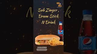 Sub Zinger Burger Drum Stick N Drink