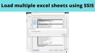 25 Load multiple excel sheets using SSIS