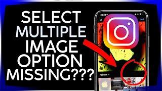 Can't Post Multiple Photos on Instagram ⭐ FIX⭐ Carousal Missing on Instagram