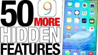 50 MORE iOS 9 Hidden Features!